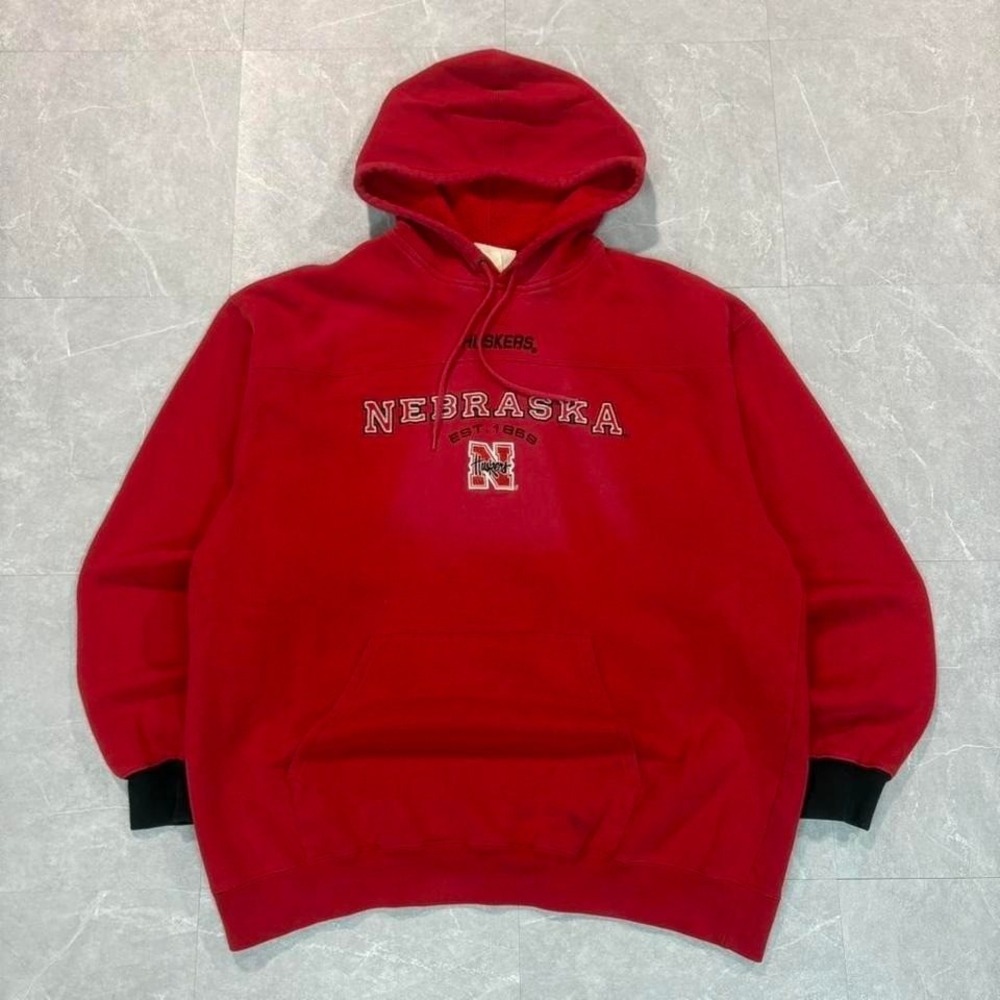 Lee Sport red Nebraska Huskers hoodie Size XL‎ #college #hoodie